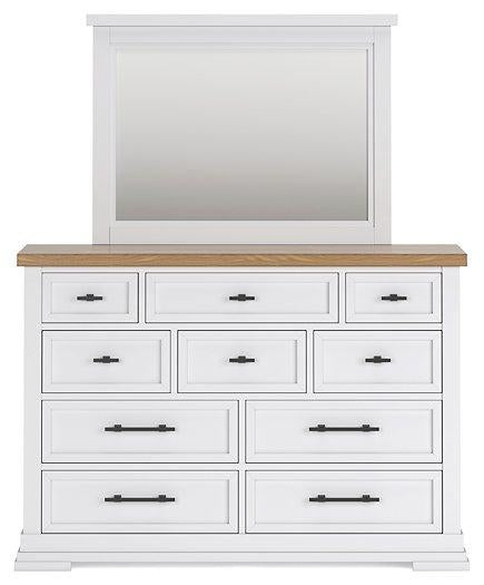 Ashbryn Dresser and Mirror